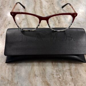 L.A.M.B. Women's Frame in Red and Black